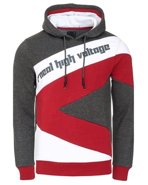 Kontrast Color Block Kapuzen-Pullover
