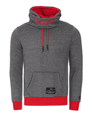 Stehkragen Sweatshirt mit Kapuzen