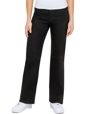 Enzo | Womens Wide Leg Jeans