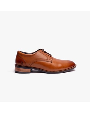 Hush Puppies Damien Herren Klassische Schnürschuhe Tan