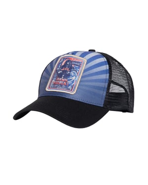 King Kerosin Herren Trucker Cap Raw & Violent blau