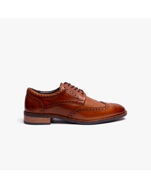 Hush Puppies Dustin Herren Brogues Schuhe Beige