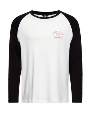 King Kerosin Herren Langarmshirt Good Fellas weiß