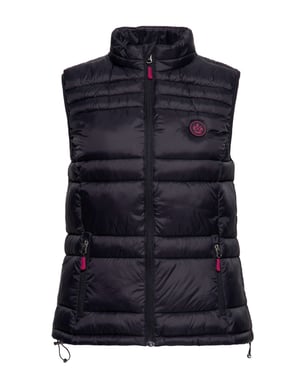 Oklahoma Damen Steppweste schwarz