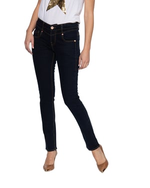 Amor, Truth & Trust Damen Damenjeans Zoe dunkelblau