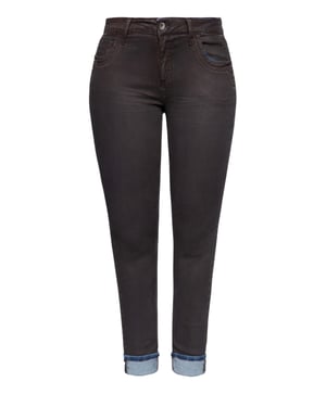 Amor, Truth & Trust Damen 5-Pocket Jeans Leoni blau