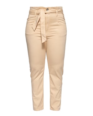 Amor, Truth & Trust Damen Paperbag Hose Moon pastellgelb