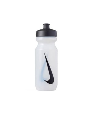 Nike - Wasserflasche, 900ml (Transparent/Schwarz)