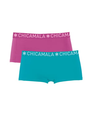 Chicamala Boxer – 2er-Pack – Unterwäsche für Mädchen