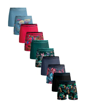Muchachomalo Herren Boxer Shorts - 10er Pack - Herren Unterwäsche