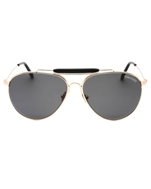 Tom Ford Raphael-02 Sonnenbrille in glänzendem Roségold