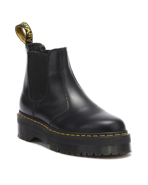 Einkaufen Für 2976 Quad-Glatt Polierte Damenstiefel In Schwarz