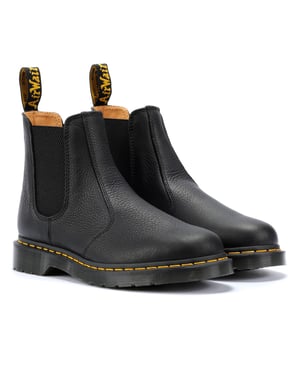 Dr. Martens 2976 Ambassador Leder Schwarze Stiefel