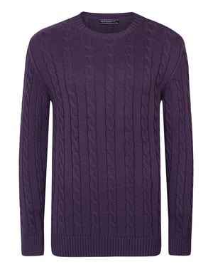 Zopfmuster Pullover Manuel