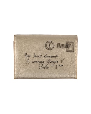 Yves Saint Laurent Kartenetui aus Leder – 2000er