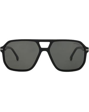 Carrera Sonnenbrille Mit Goldenen Details In Schwarz