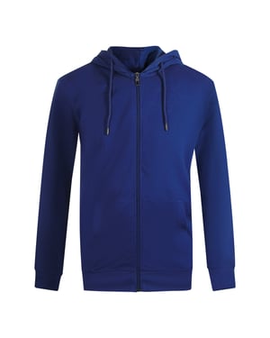 Cavalli Class - Kapuzenpullover Mit Reißverschluss Und Blumenmuster In Irisblau