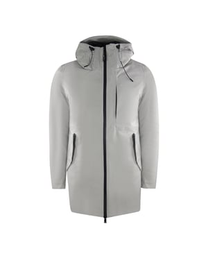 Aquascutum Active 3-way Parka Antarctica Weiße Parkajacke