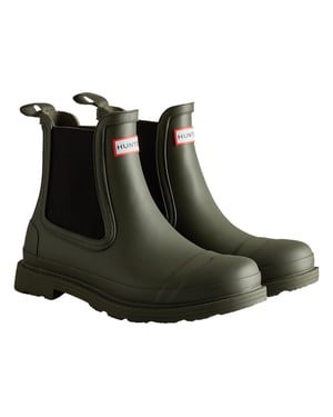 Hunter Commando Gummistiefel für Herren in Dunkeloliv