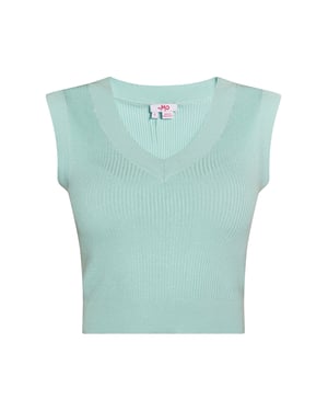 Mymo strickpullunder Damen Lagune Minze
