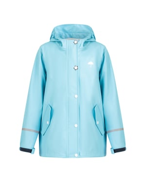 Schmuddelwedda Regenjacke für Mädchen - Türkis