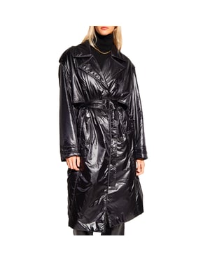 Saint Laurent Leichter wattierter Mantel