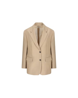 Prada Blazer in Seilfarbe