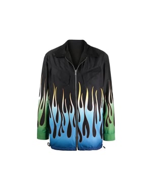 Kenzo Wendejacke mit Flammendruck