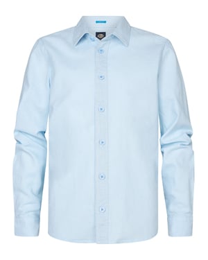 Petrol Industries - Unifarbener Hemd Seascape Jungen - Blau