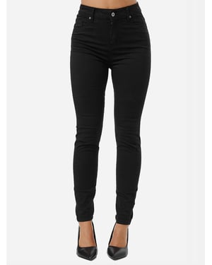 Tazzio Damen Skinny Fit High Rise Jeans