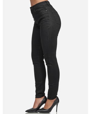 Tazzio Damen Skinny Fit High Waist Jeans