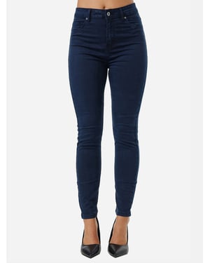 Tazzio Damen Skinny Fit High Rise Jeans