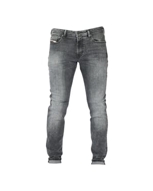 Diesel 1979 - Sleeker - Graue Jeanshose Mit Verblichenem Muster