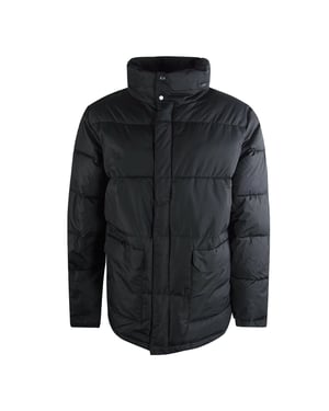 Aquascutum Active Puffer-jacke In Schwarz