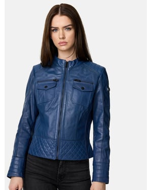 Tazzio Damen Lederjacke