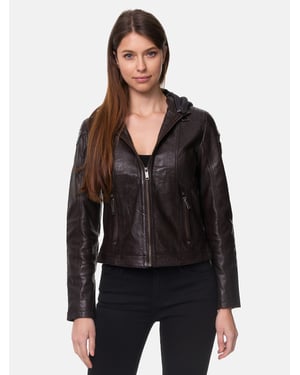 Tazzio Damen Lederjacke