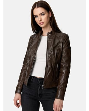 Tazzio Damen Lederjacke