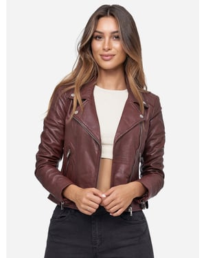 Tazzio Damen Lederjacke