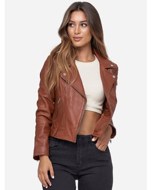 Tazzio Damen Lederjacke