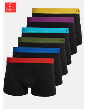 Tazzio Herren Boxershorts 6er Pack