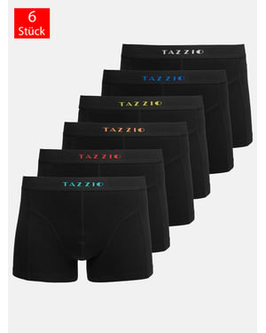 Tazzio Herren Boxershorts 6er-Pack