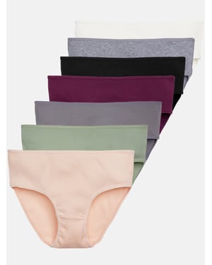 Tazzio Damen Slip 7er-Pack Übergrößen