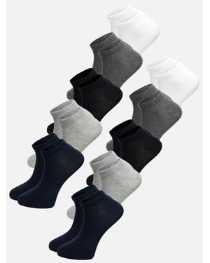 Tazzio Herren Sneaker Socken 10er-Pack
