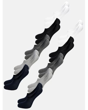 Tazzio Herren Füßlinge Babet Invisible 10er-Pack