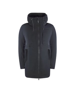 Aquascutum Active 3-way Parka, Daunenparka - Schwarz
