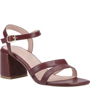Hush Puppies Nalani Leder Damen Bordeaux Sandalen