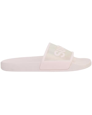 Superga Klare Identität Damen Pinke Slipper