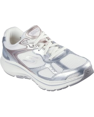 Skechers GO RUN Consistent 2.0 Volt Damen Sneaker Aus Weißem Leder
