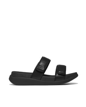 Fitflop F-mode Go Damen Pantoletten All Black