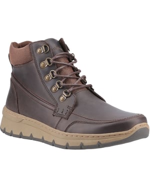 Hush Puppies Nixon Leder Stiefeletten (Herren) - Braun